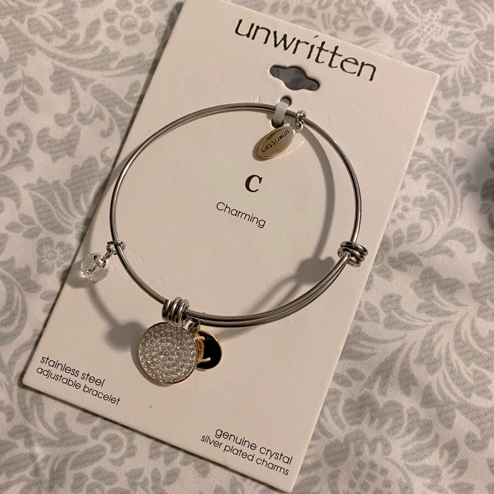 Unwritten Stainless Steel Adjustable Bracelet